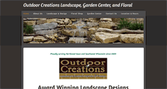 Desktop Screenshot of outdoorcreationsmonona.com